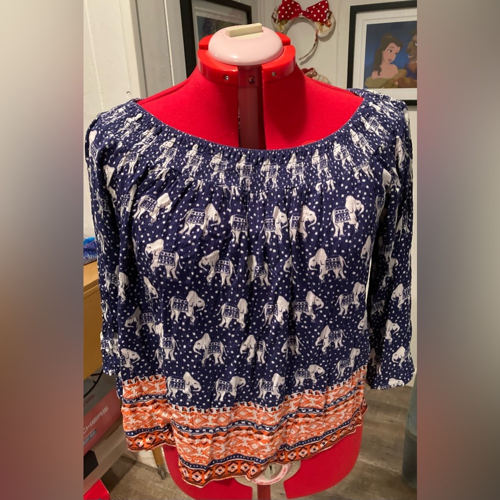 Boho style Tunic Top